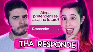 COMO TÁ SENDO MORAR JUNTO? RESPONDENDO PERGUNTAS COM MEU NAMORADO! #THA RESPONDE - Ft Jean Garrau