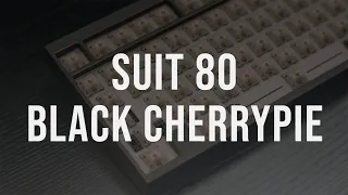 Owlab Suit 80 | Black Cherry Pie | GMK Bleached