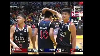 Renz Abando Game2 Highlights NCAA Finals 2022