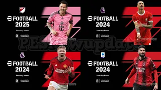 PES 2021 Menu eFootball 2024 Club Pack Vol 4 by PESNewupdate