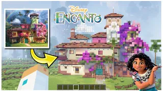 Minecraft Tutorial Disney Encanto 🏰 [Basic Exterior ONLY]