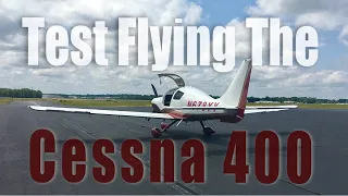 Test Flying a G1000 equipped Cessna 400!