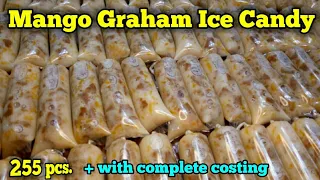 Mango Graham Ice Candy_Pang maramihang Timpla_Sa 588 na Capital, pwedeng kumita ng 1197 o kya ay 942