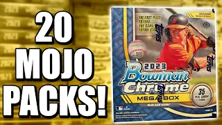 MOJO MADNESS! HUGE AUTO!! | Ripping TEN 2023 Bowman Chrome Megaboxes!