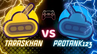 TarasKhan VS Protank123 #rocketbotroyale #1v1