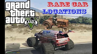 GTA 5 Story Mode Rare Car Locations