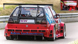 9.800RPM VW GOLF Mk2 || FORMULA 3 Engine Swap ONBOARD