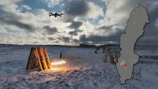 UAS vid gasflaskeskytte, Skövde TRAILER