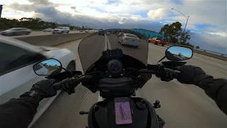 Hitting the Highway | Pure Sound | Harley Davidson FXLRS | Onboard POV