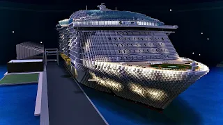 Minecraft Cruise Ship - Symphony of the Seas 1.5:1 [jenningstx]