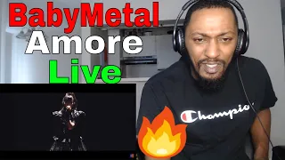 American Reacts To BABYMETAL - Amore (Live)