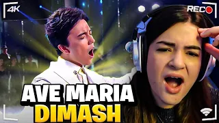 DIMASH - THE MASTER OF VOCAL TECHNIQUE - AVE MARIA | REACTION