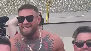 Conor McGregor spotted in ibiza