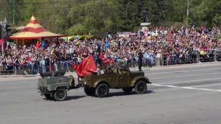 9 мая 2015 года, Новосибирск. Парад. Бессмертный полк.