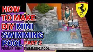 DIY MINI SWIMMING POOL PART 2 |KATAS NG OFW| DJI Mavic Air 2