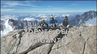 Dente del Gigante (4014 metri) Arrampicare in Valle D'Aosta