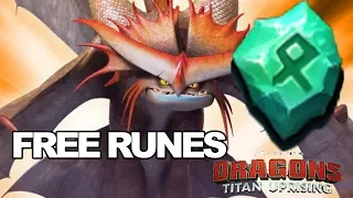 How to Get FREE Unlimited Runes w/ Cloudjumper Glitch | Dragons Titan Uprising