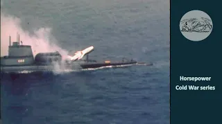 The first launch of the Regulus I cruise missile from a submarine.