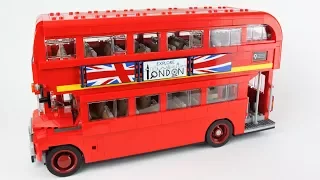 LEGO London Bus Unboxing, Speed Build and Review - LEGO Creator Expert 10258