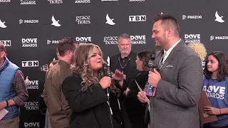 Exclusive: Anna Golden Talks About Working With Mentor Tasha Cobbs Leonard At 53rd GMA Dove Awards