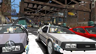 DELOREAN TIME MACHINE IN GTA IV