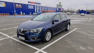 Пробег 109! Только пригнан! Renault megane универсал 4 2017 1,5 дизель К9К. Цена 13500$.