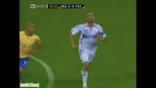 Zinedine Zidane vs Brazil 01/07/06 HD