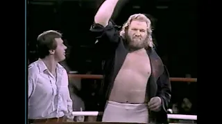 Big John Studd in action   Wrestling at the Chase Jan 29th, 1984
