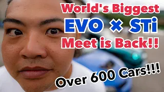 The world's biggest Lancer Evo and Subaru WRX STi meet is back!