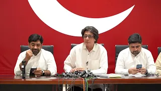 PTI Leader Rauf Hasan Agressive Press Conference from Islamabad