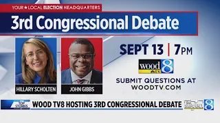 WOOD TV8 to host 3rd Congressional District debate on Sept. 13