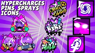 New 6 Hypercharges | Animated Pins, Icons & More