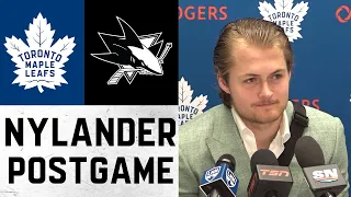 William Nylander Post Game | Toronto Maple Leafs @ San Jose Sharks | November 26, 2021