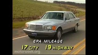 MW 1989 Mercedes Benz 300 SE Road Test | Retro Review