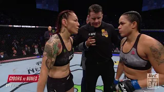 En Este Día: Nunes vs Cyborg