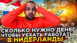 Сколько нужно денег что бы уехать в Нидерланды ( Голландия )