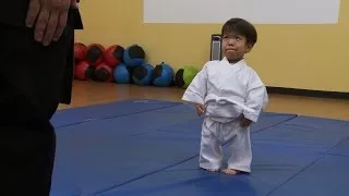 Will's First Karate Lesson | The Little Couple