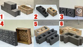 6 Most Durable and Easy to Make Cement Brick Patterns