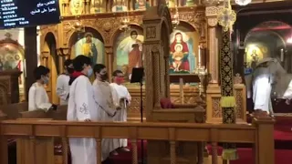 Coptic hymns of the intercession hiten ni-presvia by Saint Mark’s Deacons Church of Natick USA 🇺🇸