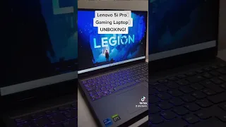 Lenovo Legion 5i PRO (INTEL) GAMING Laptop | Quick Unboxing (UK)