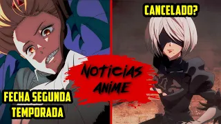 🔻FECHA SEGUNDA TEMPORADA CHAINSAW, Nier automata CANCELADO - Todo sobre noticias anime