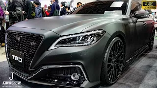 (4K)TOYOTA NEW CROWN TRD modified - TOKYO AUTO SALON 2018