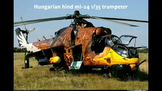 1/35 trumpeter mi-24 hind Hungarian eagle build progress