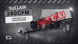 AIR COMPRESSOR SULLAIR 260CFM | #aircompressor #johndeere