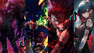 Badass Anime Edits🥵 Anime badass Tiktok compilation #2 [4K]🥶