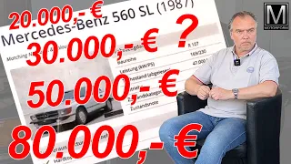 Was kostet ein guter SL 107 ?? Preise auf der Retro Classics 2024