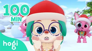 🎅🏻 Have You Seen Hogi Santa's Beard? + More｜🎄 Christmas Songs and Colors for Kids｜Hogi Christmas