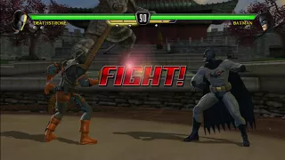 MK VS DC Battles - Deathstroke VS Batman