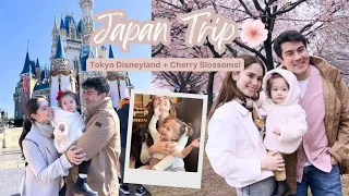 JAPAN TRIP | TOKYO DISNEYLAND + CHERRY BLOSSOMS | Jessy Mendiola