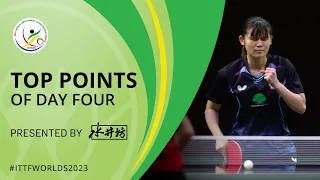 Top Points of Day 4 presented by Shuijingfang | #ITTFWorlds2023